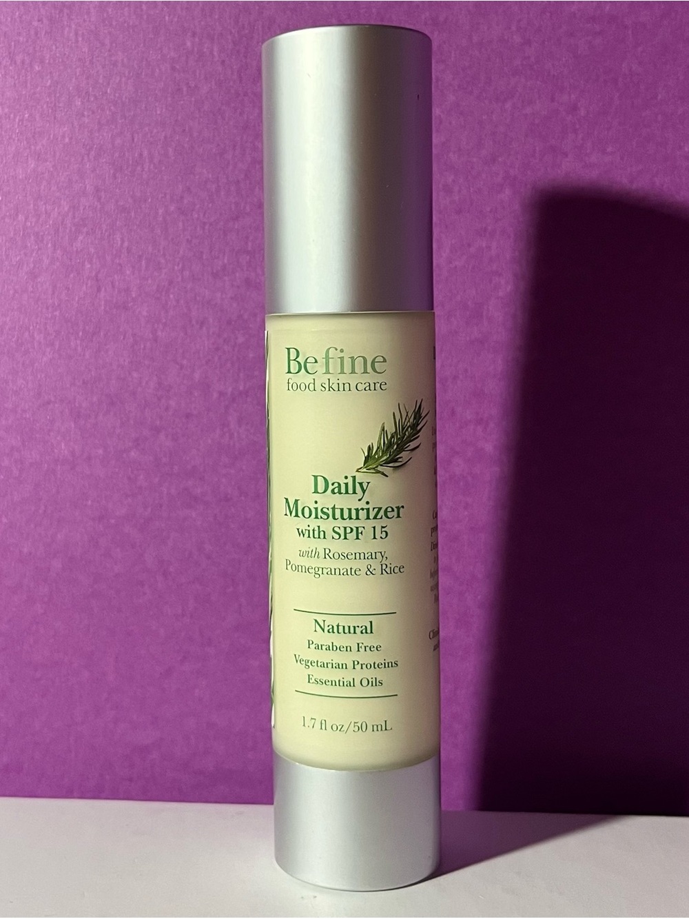 Be fine - Daily Moisturizer SPF 15 (NWOT)
